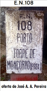 E.N. 108 - Porto - Foz do Sousa - Broalhos - Rio Mau - Entre-os-Rios
 - Penha Longa - Santa Marinha - Peso da Rgua - Barragem da Rgua